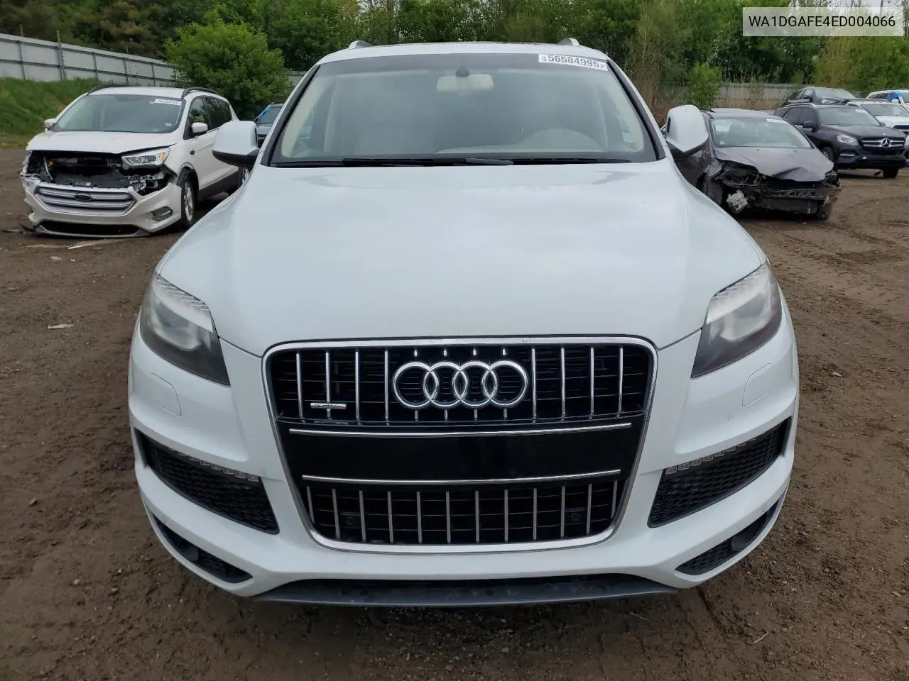 2014 Audi Q7 Prestige VIN: WA1DGAFE4ED004066 Lot: 56584995