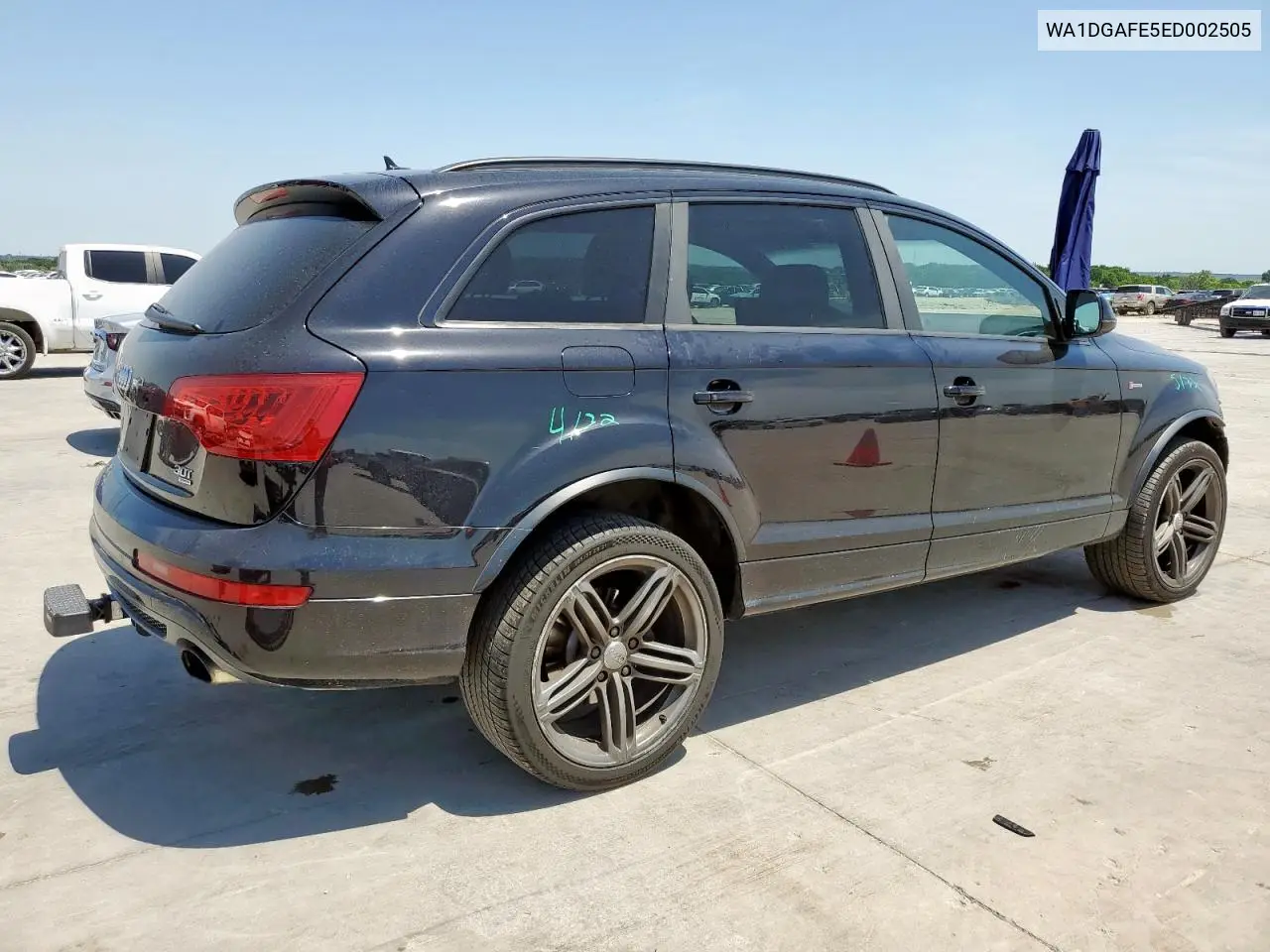 2014 Audi Q7 Prestige VIN: WA1DGAFE5ED002505 Lot: 56733525