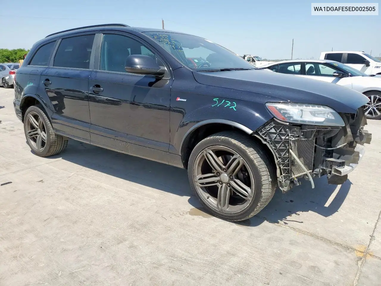 2014 Audi Q7 Prestige VIN: WA1DGAFE5ED002505 Lot: 56733525
