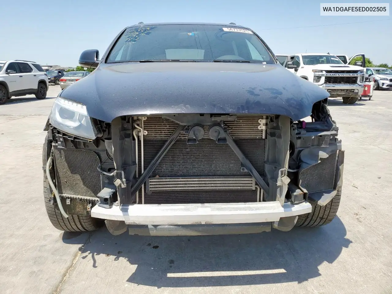 2014 Audi Q7 Prestige VIN: WA1DGAFE5ED002505 Lot: 56733525