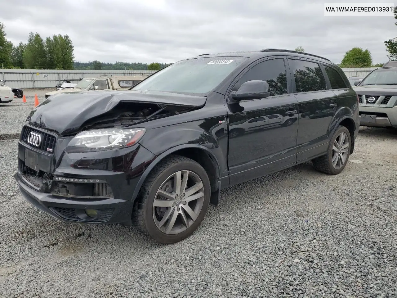 2014 Audi Q7 Prestige VIN: WA1WMAFE9ED013931 Lot: 56900345