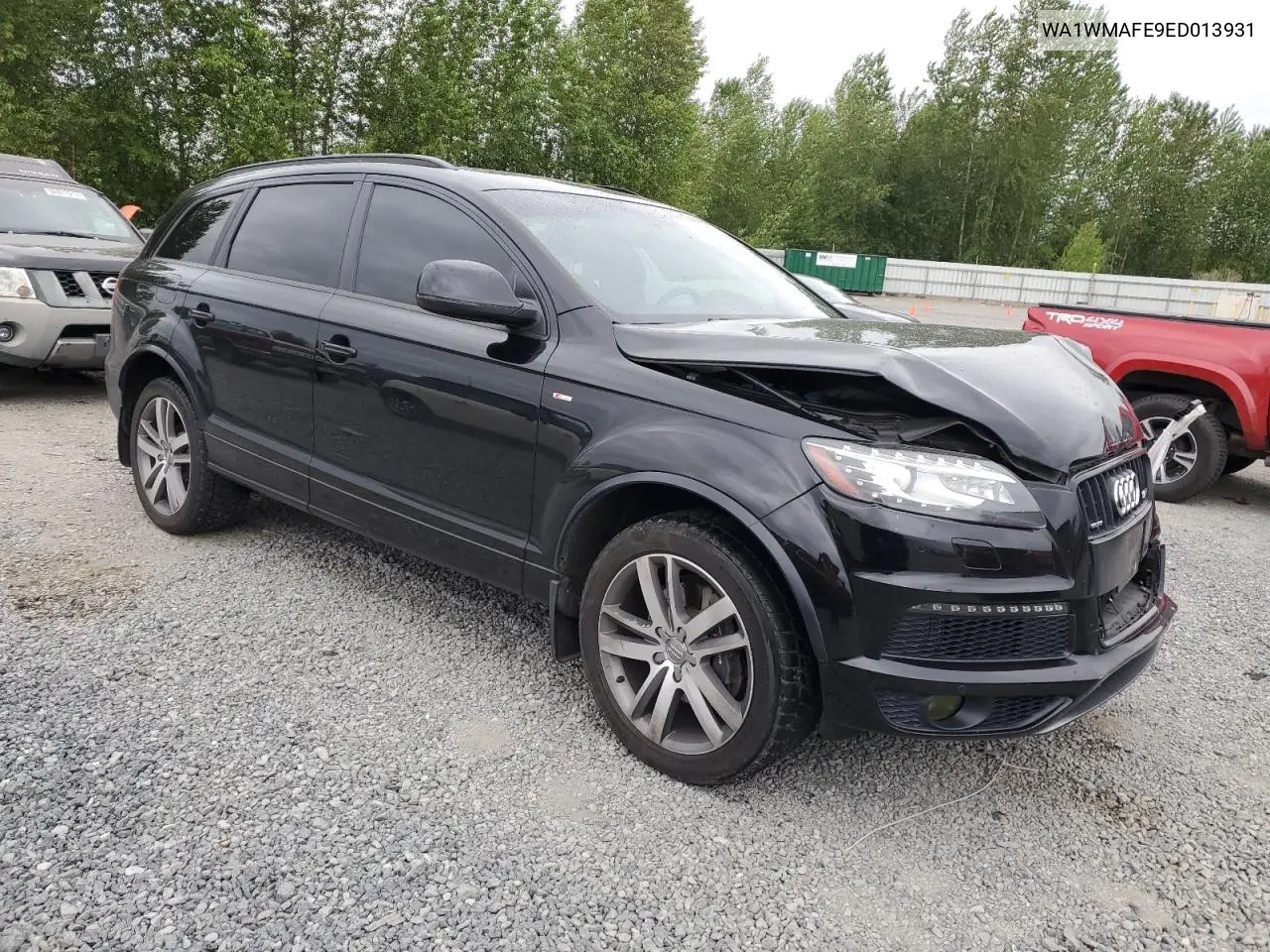 2014 Audi Q7 Prestige VIN: WA1WMAFE9ED013931 Lot: 56900345