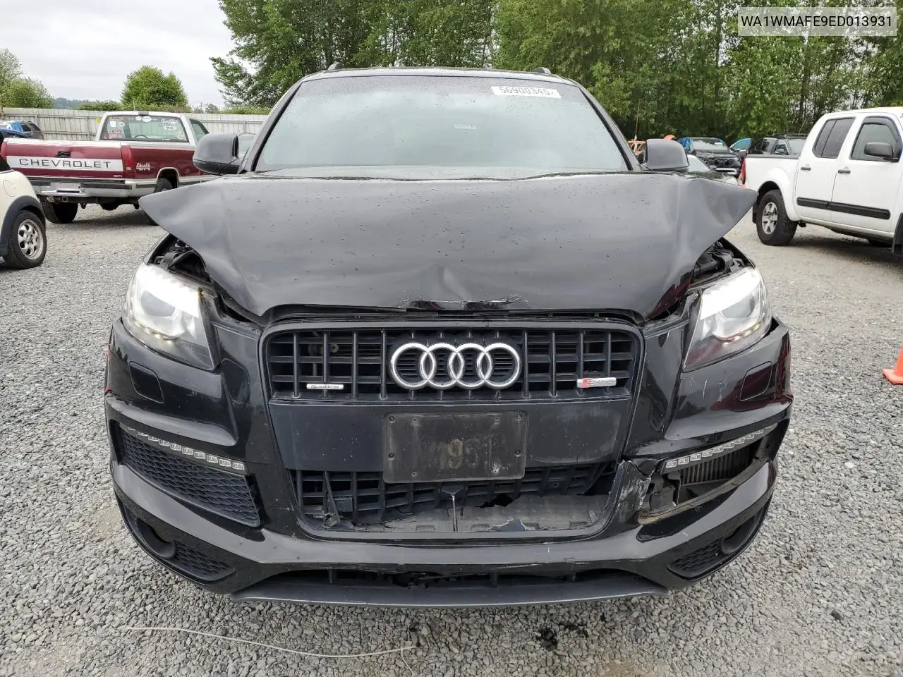 2014 Audi Q7 Prestige VIN: WA1WMAFE9ED013931 Lot: 56900345