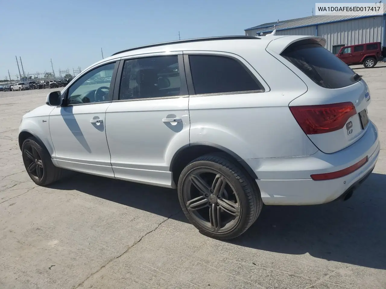 2014 Audi Q7 Prestige VIN: WA1DGAFE6ED017417 Lot: 57048115