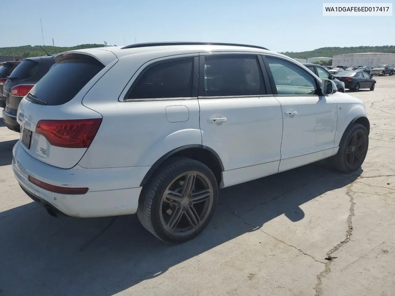 2014 Audi Q7 Prestige VIN: WA1DGAFE6ED017417 Lot: 57048115