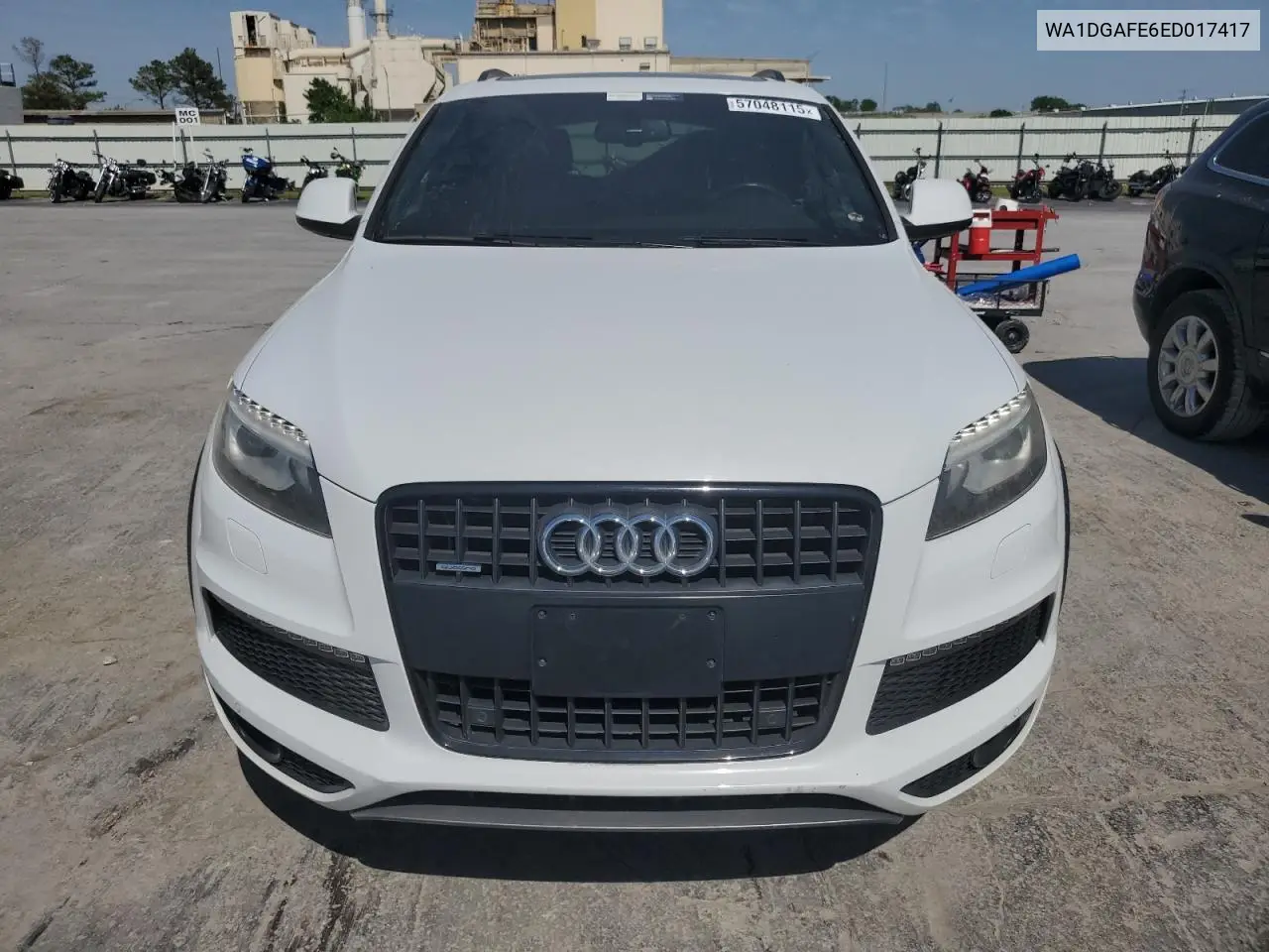 2014 Audi Q7 Prestige VIN: WA1DGAFE6ED017417 Lot: 57048115