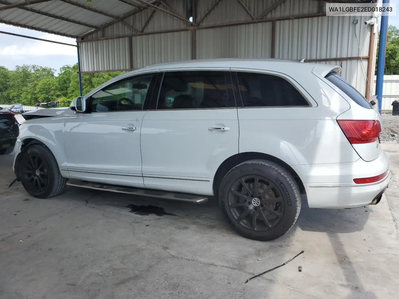 2014 Audi Q7 Premium Plus VIN: WA1LGBFE2ED018243 Lot: 57210105