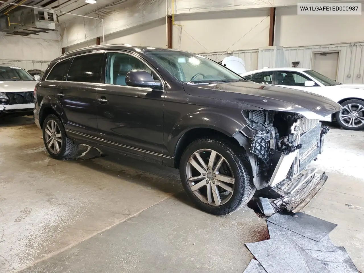 2014 Audi Q7 Premium Plus VIN: WA1LGAFE1ED000987 Lot: 61852995