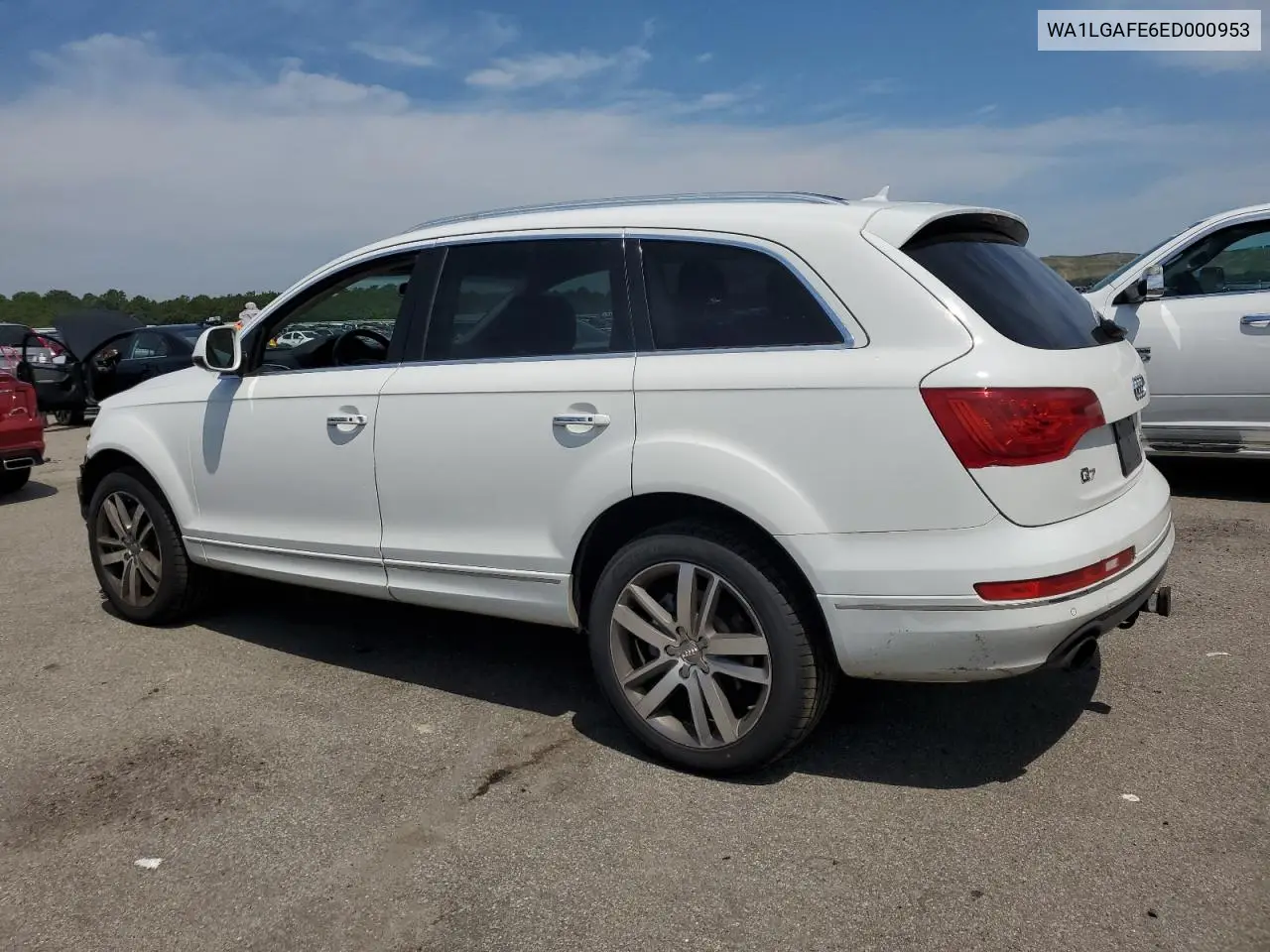 2014 Audi Q7 Premium Plus VIN: WA1LGAFE6ED000953 Lot: 62193535