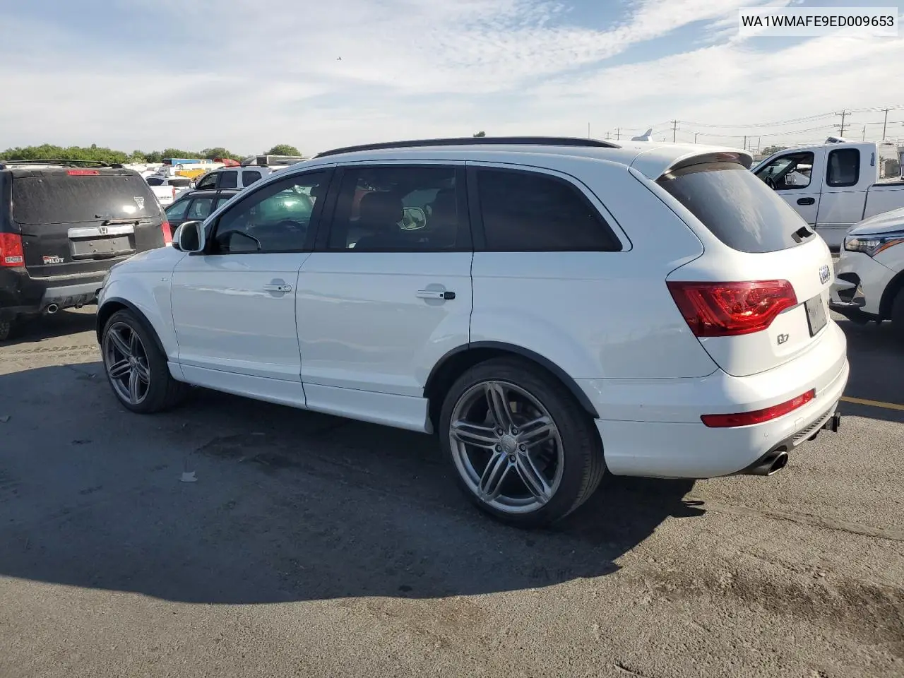2014 Audi Q7 Prestige VIN: WA1WMAFE9ED009653 Lot: 62462365
