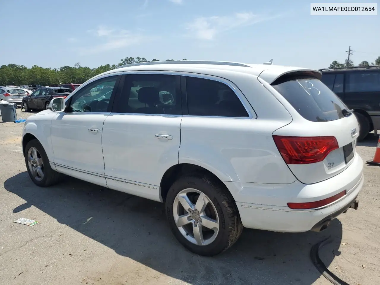 2014 Audi Q7 Premium Plus VIN: WA1LMAFE0ED012654 Lot: 62467675