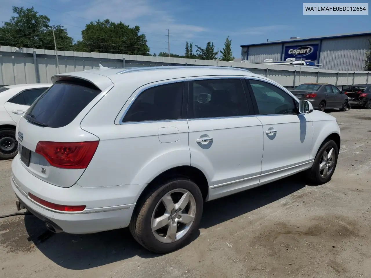 2014 Audi Q7 Premium Plus VIN: WA1LMAFE0ED012654 Lot: 62467675