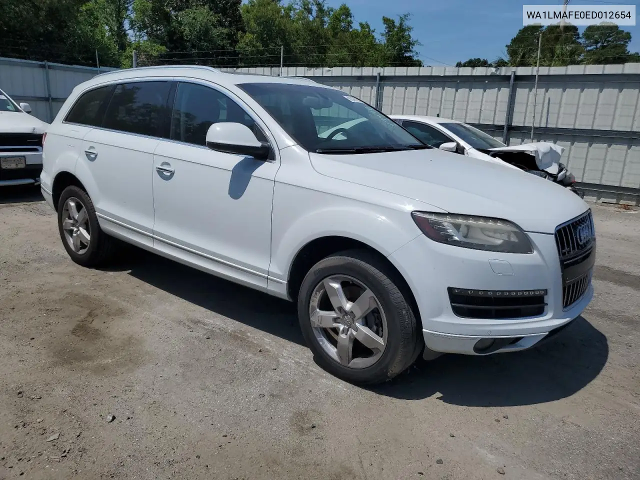 2014 Audi Q7 Premium Plus VIN: WA1LMAFE0ED012654 Lot: 62467675