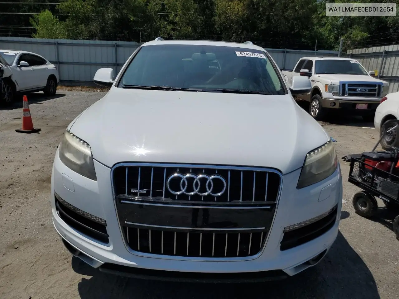 2014 Audi Q7 Premium Plus VIN: WA1LMAFE0ED012654 Lot: 62467675