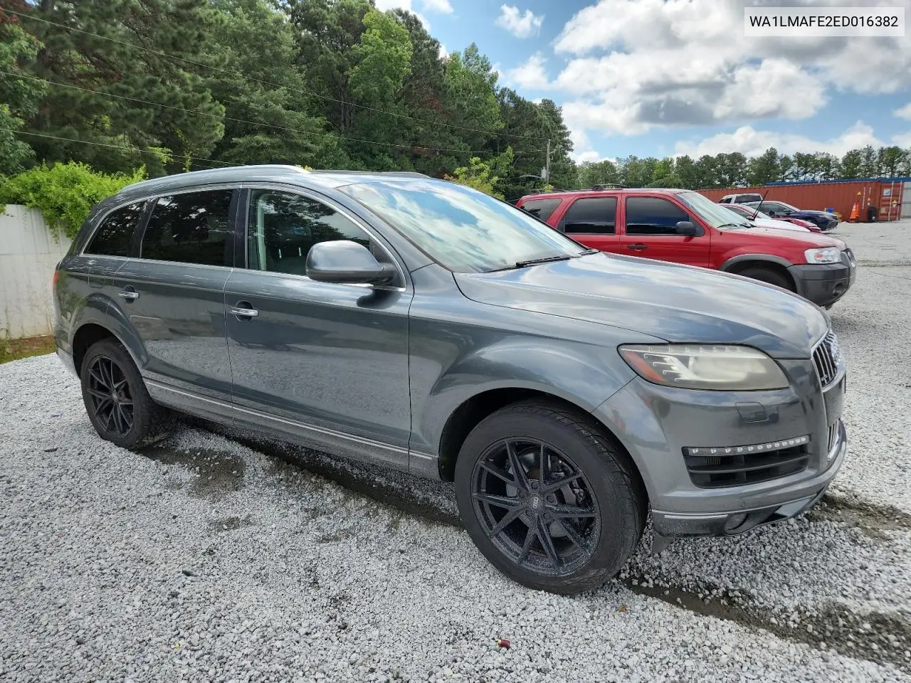 2014 Audi Q7 Premium Plus VIN: WA1LMAFE2ED016382 Lot: 62724155