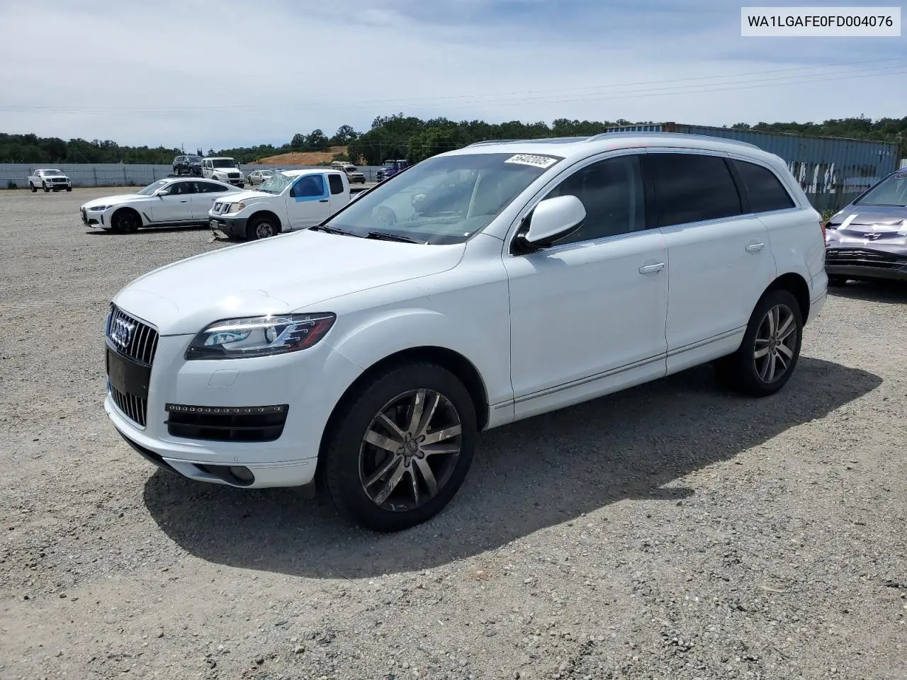 2015 Audi Q7 Premium Plus VIN: WA1LGAFE0FD004076 Lot: 56402005