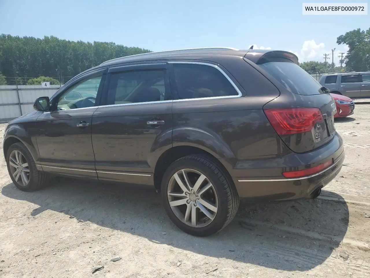 2015 Audi Q7 Premium Plus VIN: WA1LGAFE8FD000972 Lot: 62285055