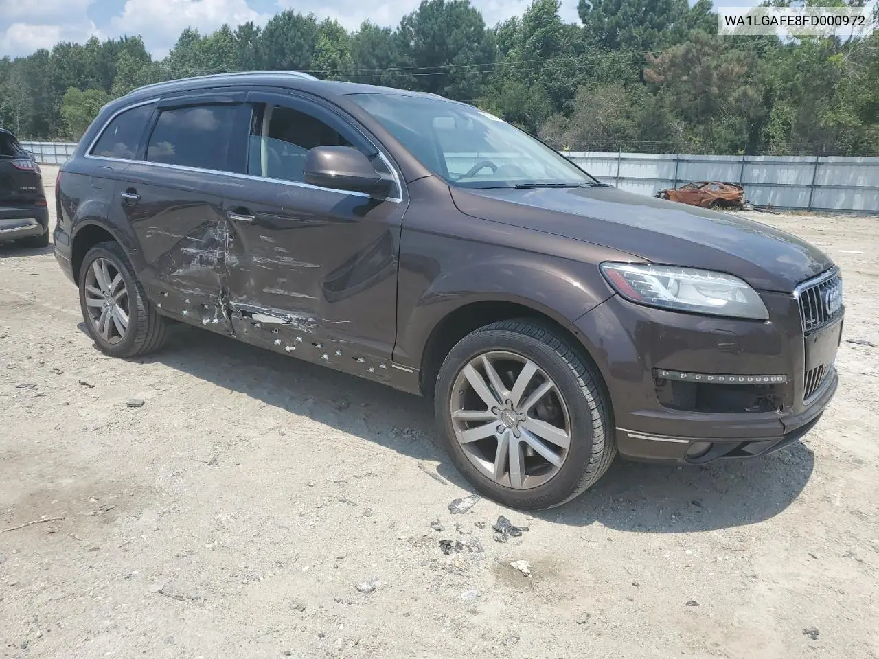 2015 Audi Q7 Premium Plus VIN: WA1LGAFE8FD000972 Lot: 62285055