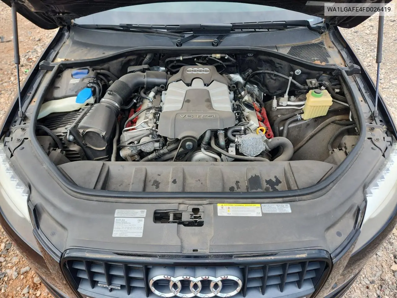 2015 Audi Q7 Premium Plus VIN: WA1LGAFE4FD026419 Lot: 62764485