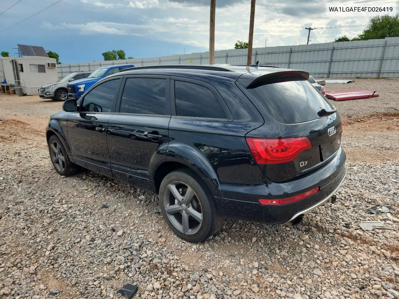 2015 Audi Q7 Premium Plus VIN: WA1LGAFE4FD026419 Lot: 62764485