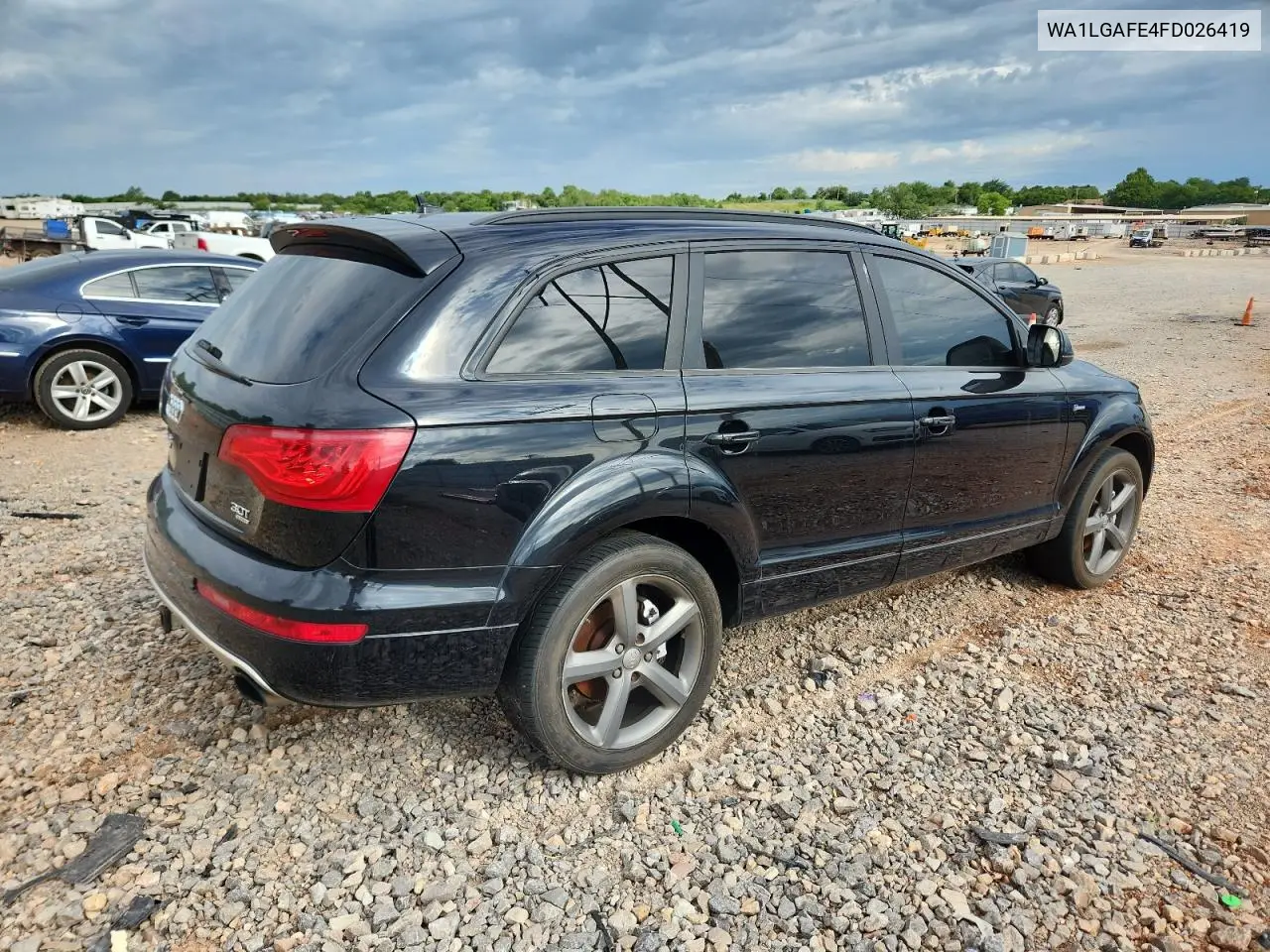 2015 Audi Q7 Premium Plus VIN: WA1LGAFE4FD026419 Lot: 62764485