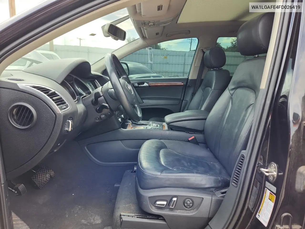 2015 Audi Q7 Premium Plus VIN: WA1LGAFE4FD026419 Lot: 62764485