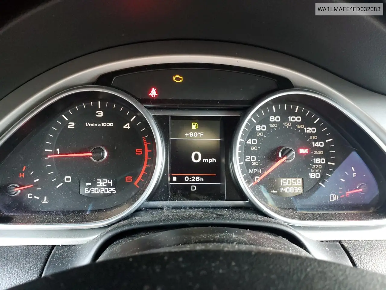 wa1lmafe4fd032083 WA1LMAFE4FD032083 2015 Audi Q7 Tdi Premium Plus