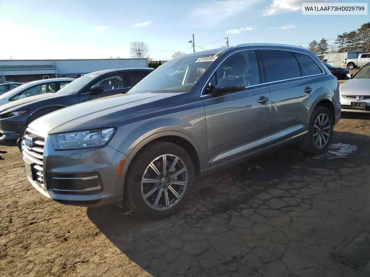 2017 Audi Q7 Premium Plus VIN: WA1LAAF73HD029799 Lot: 47493305