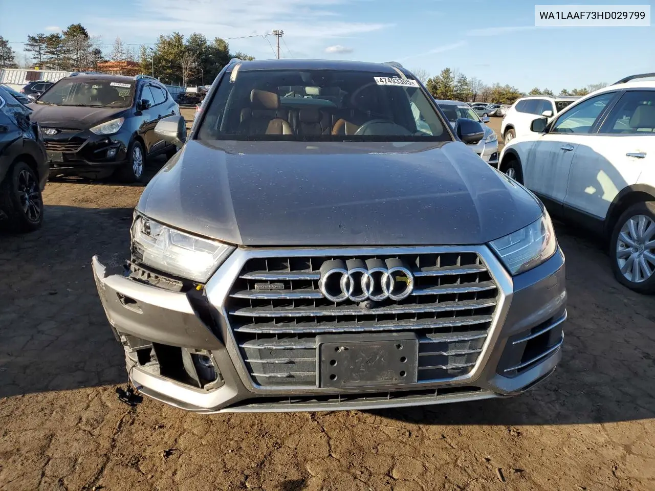 2017 Audi Q7 Premium Plus VIN: WA1LAAF73HD029799 Lot: 47493305