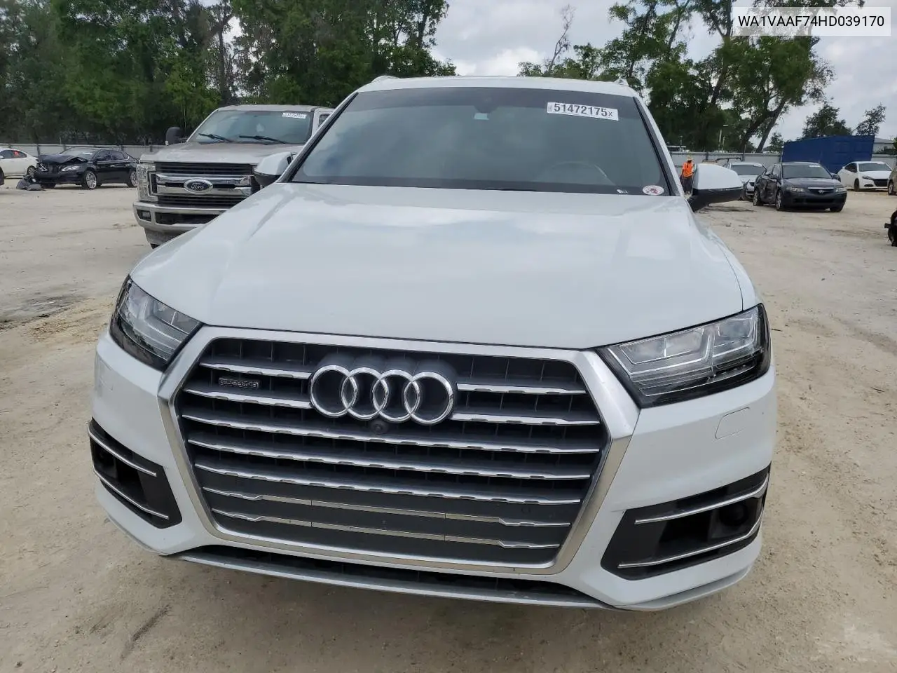 2017 Audi Q7 Prestige VIN: WA1VAAF74HD039170 Lot: 51472175