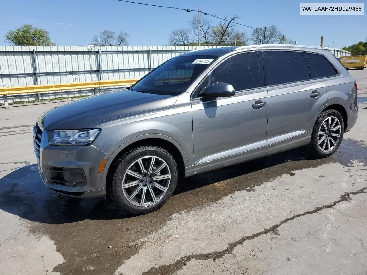 2017 Audi Q7 Premium Plus VIN: WA1LAAF72HD029468 Lot: 52747725