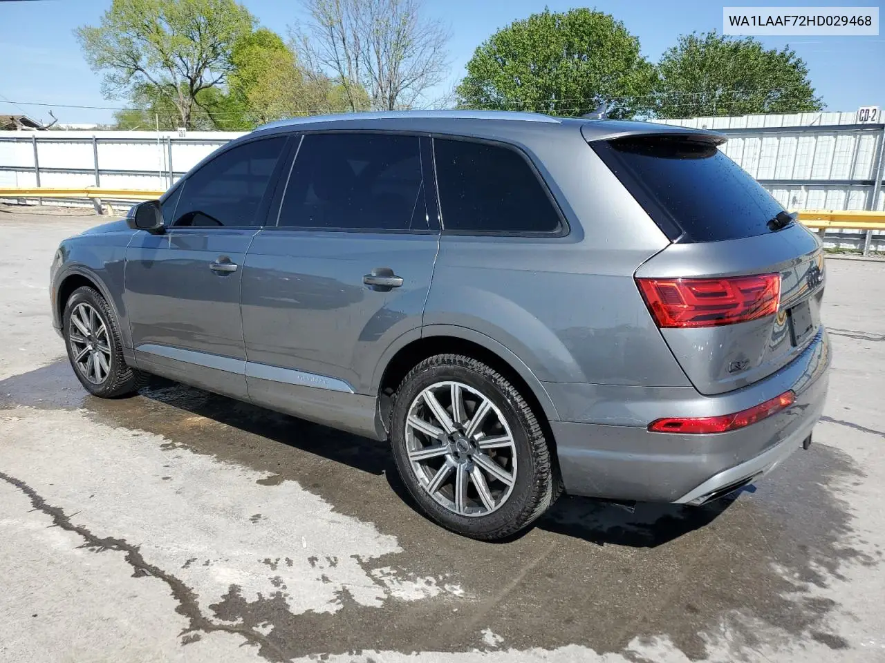 2017 Audi Q7 Premium Plus VIN: WA1LAAF72HD029468 Lot: 52747725