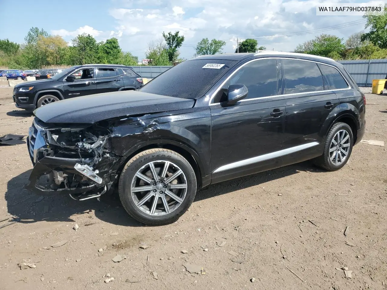 2017 Audi Q7 Premium Plus VIN: WA1LAAF79HD037843 Lot: 56960265