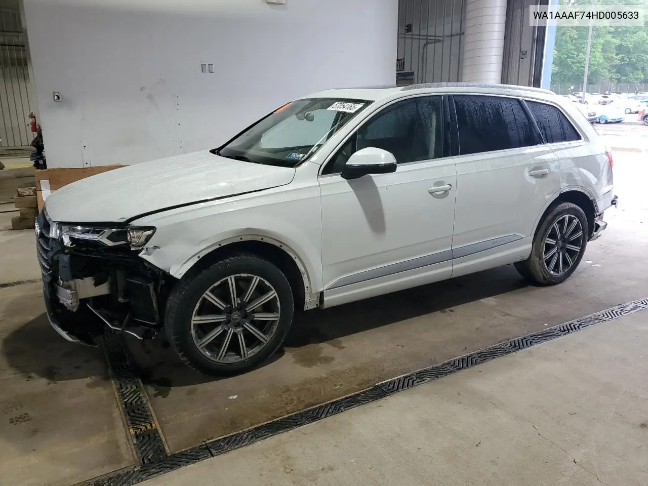 wa1aaaf74hd005633 WA1AAAF74HD005633 2017 Audi Q7 Premium