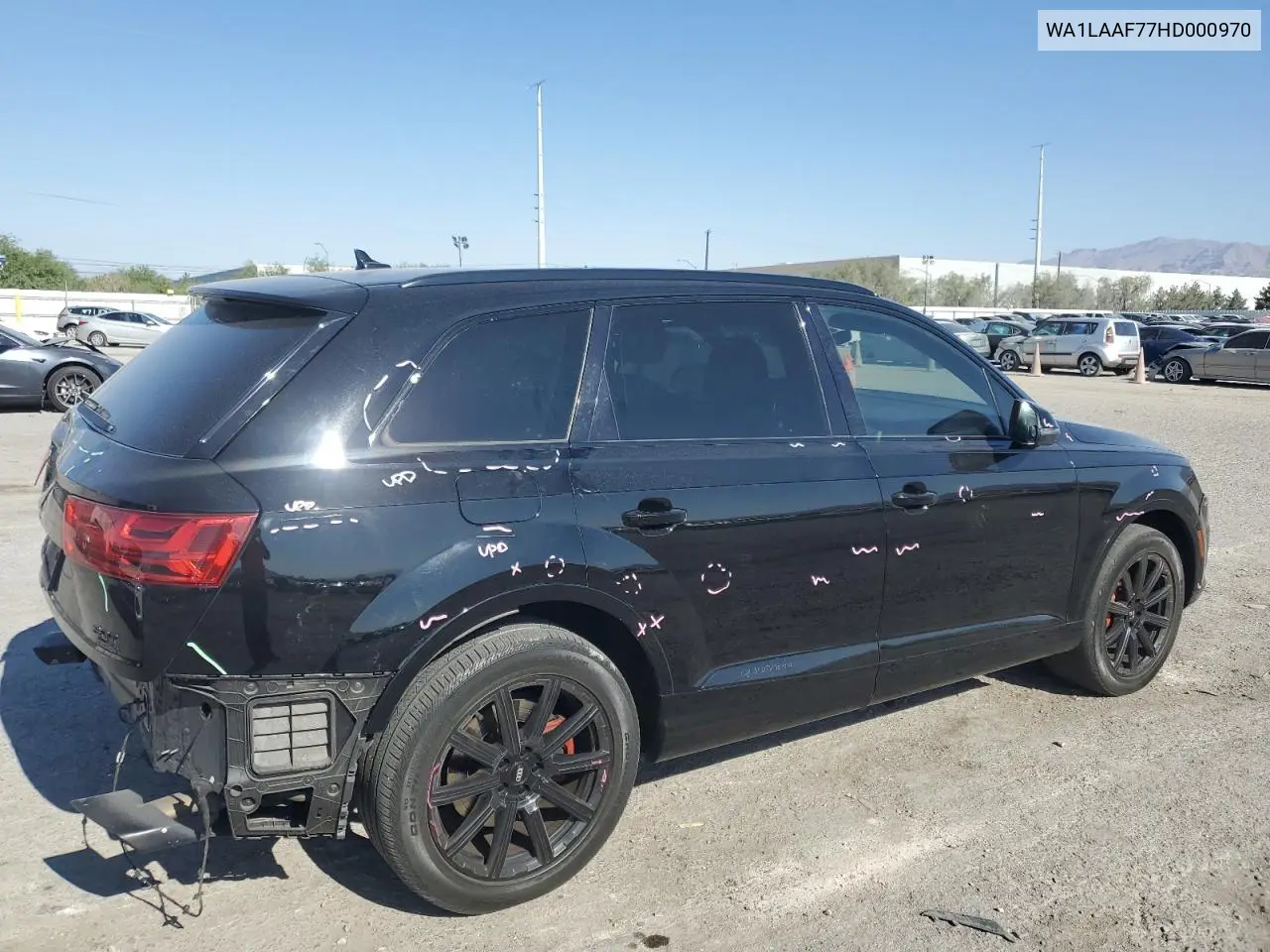 2017 Audi Q7 Premium Plus VIN: WA1LAAF77HD000970 Lot: 61668255