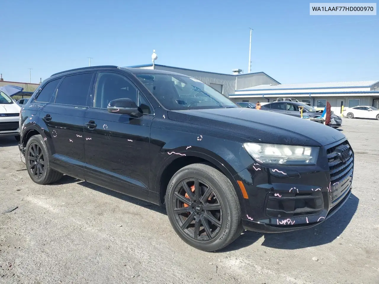 2017 Audi Q7 Premium Plus VIN: WA1LAAF77HD000970 Lot: 61668255