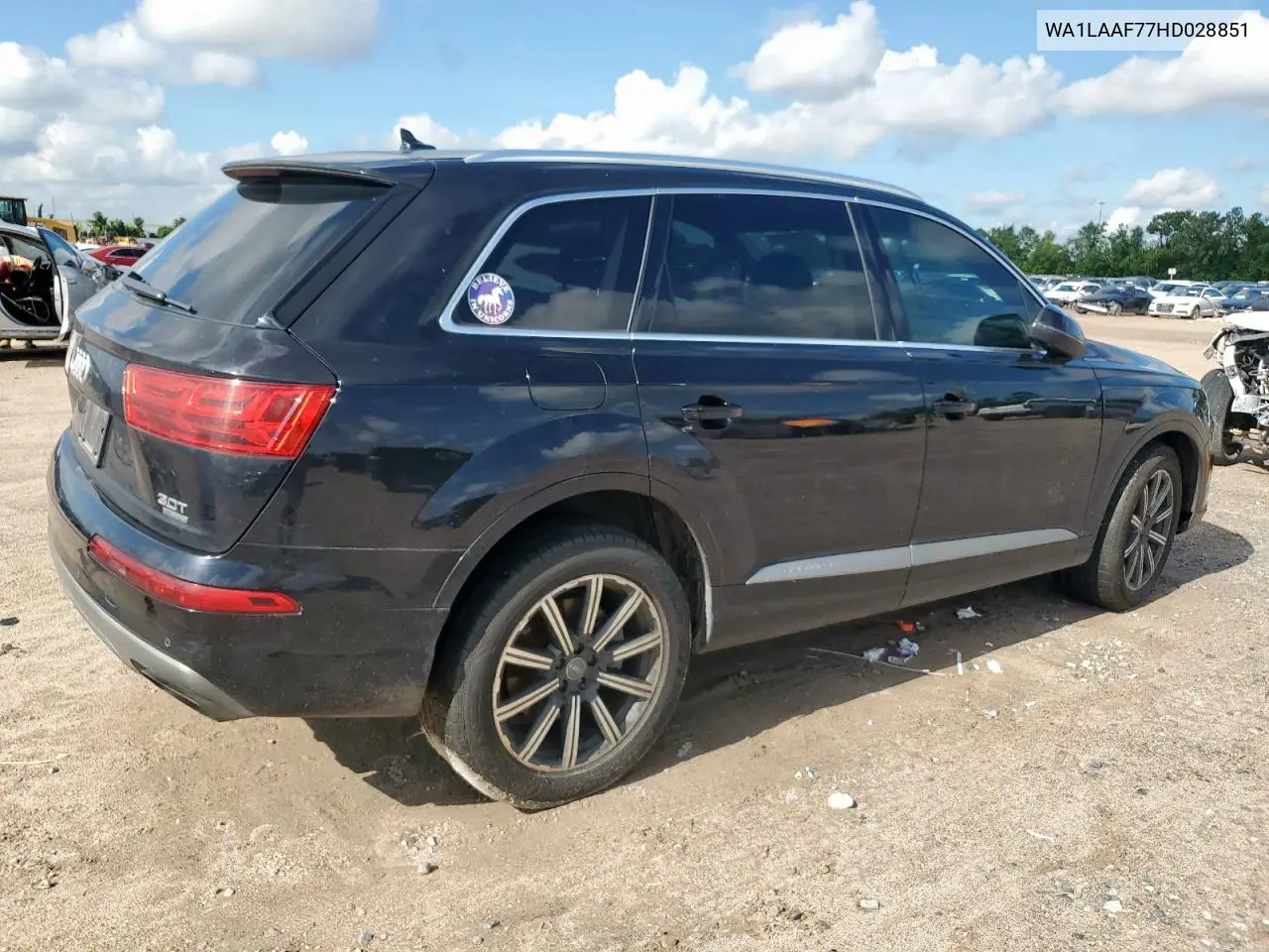 2017 Audi Q7 Premium Plus VIN: WA1LAAF77HD028851 Lot: 62314555