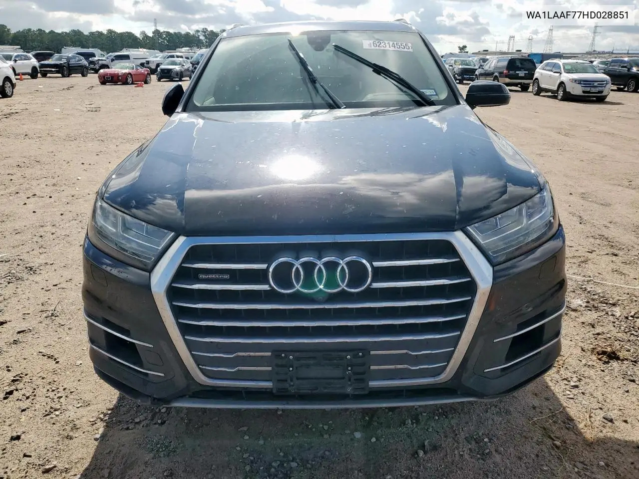 2017 Audi Q7 Premium Plus VIN: WA1LAAF77HD028851 Lot: 62314555