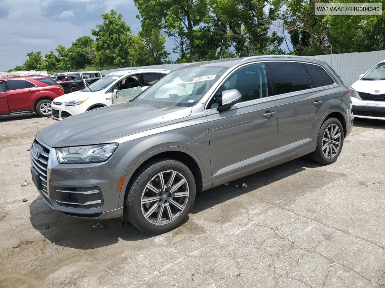 2017 Audi Q7 Prestige VIN: WA1VAAF74HD004340 Lot: 62571195