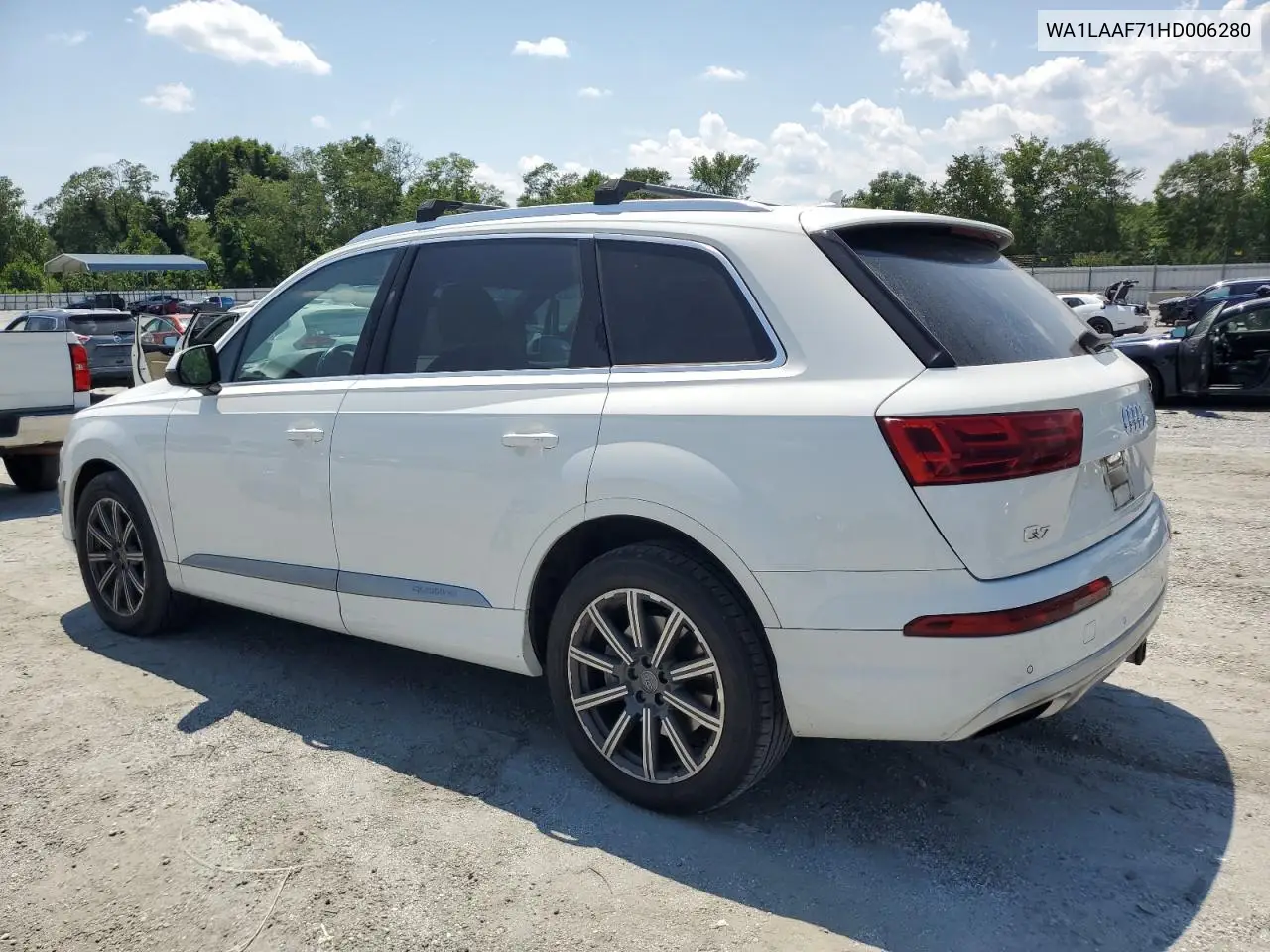 2017 Audi Q7 Premium Plus VIN: WA1LAAF71HD006280 Lot: 62706515