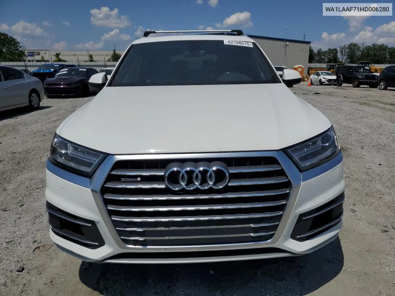 2017 Audi Q7 Premium Plus VIN: WA1LAAF71HD006280 Lot: 62706515