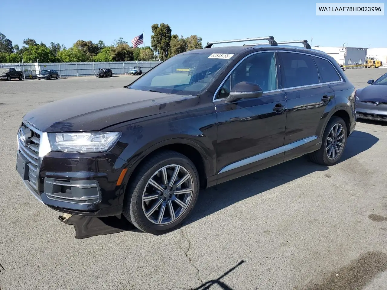 2017 Audi Q7 Premium Plus VIN: WA1LAAF78HD023996 Lot: 62848165