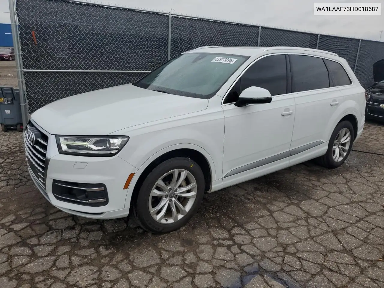 2017 Audi Q7 Premium Plus VIN: WA1LAAF73HD018687 Lot: 62917895