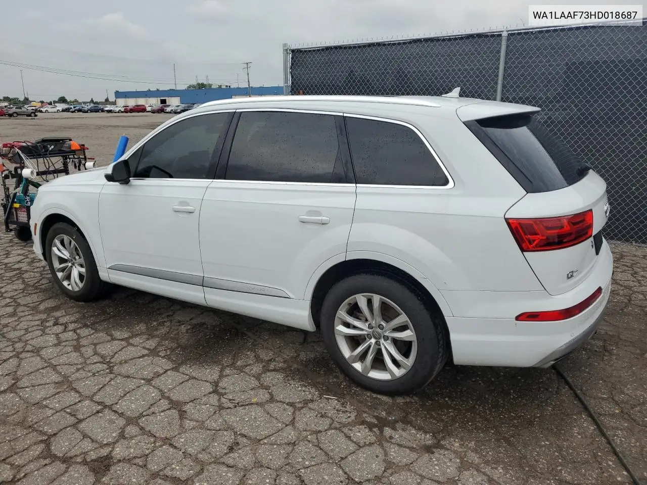 2017 Audi Q7 Premium Plus VIN: WA1LAAF73HD018687 Lot: 62917895