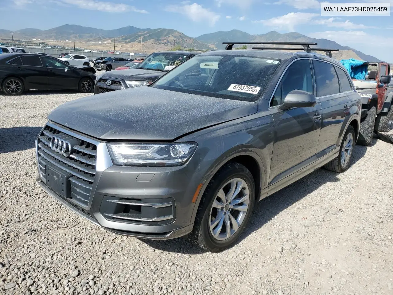 2017 Audi Q7 Premium Plus VIN: WA1LAAF73HD025459 Lot: 62932955