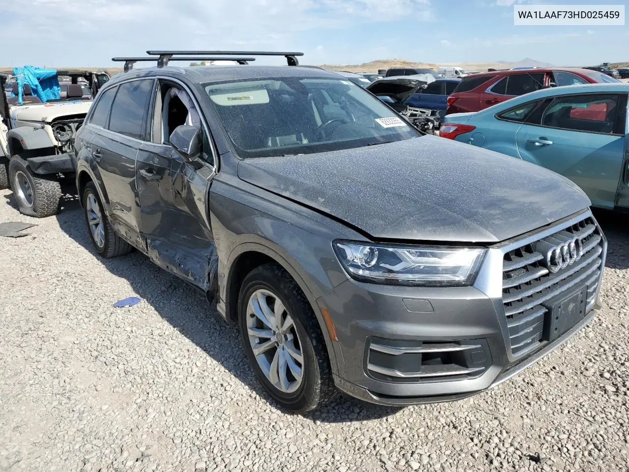 2017 Audi Q7 Premium Plus VIN: WA1LAAF73HD025459 Lot: 62932955