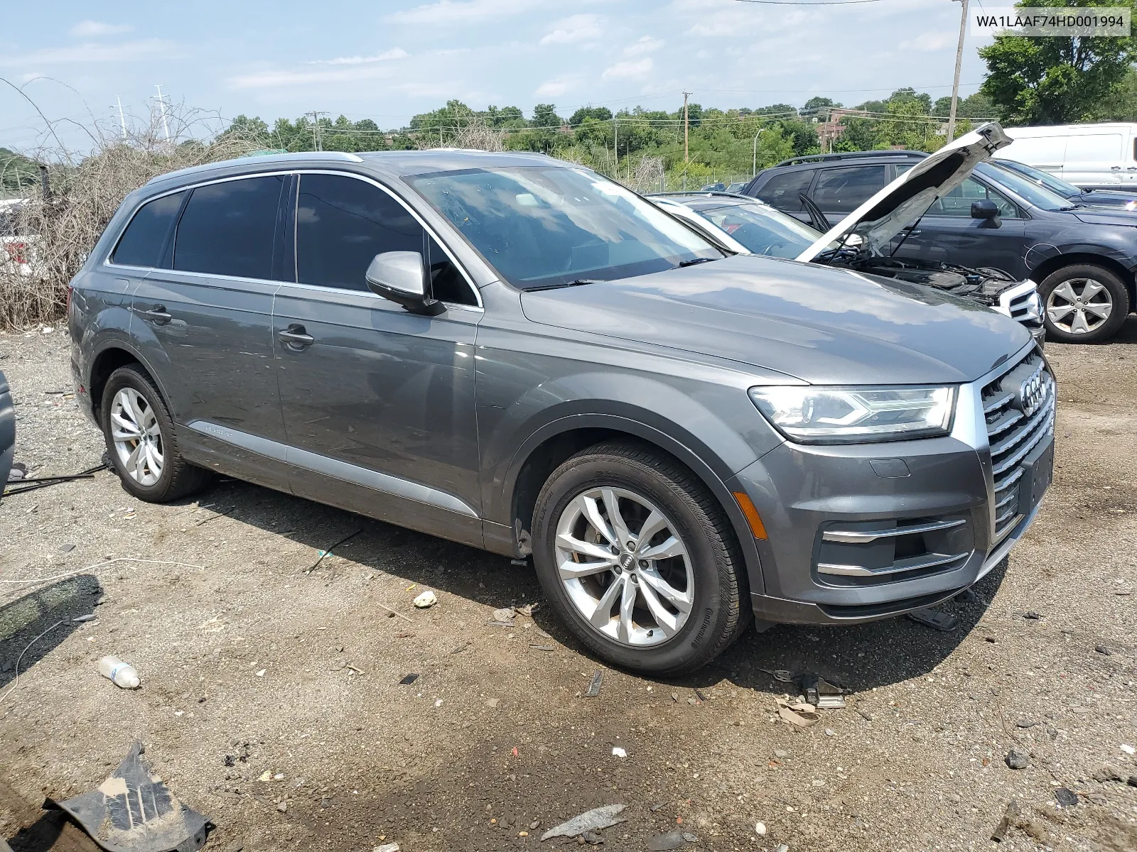 2017 Audi Q7 Premium Plus VIN: WA1LAAF74HD001994 Lot: 65994174