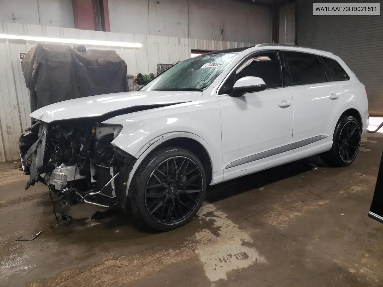 2017 Audi Q7 Premium Plus VIN: WA1LAAF73HD021511 Lot: 87480964