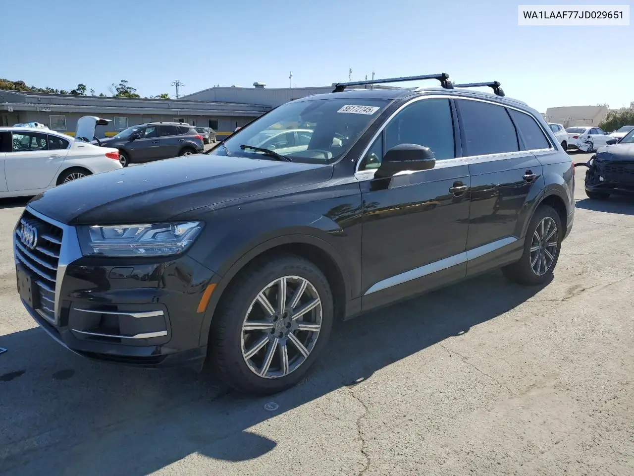 2018 Audi Q7 Premium Plus VIN: WA1LAAF77JD029651 Lot: 56172745