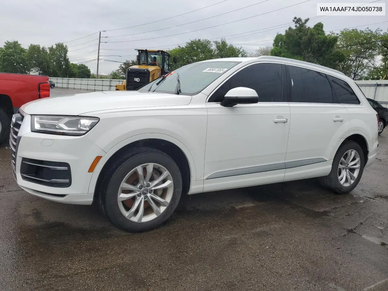 2018 Audi Q7 Premium VIN: WA1AAAF74JD050738 Lot: 56587355